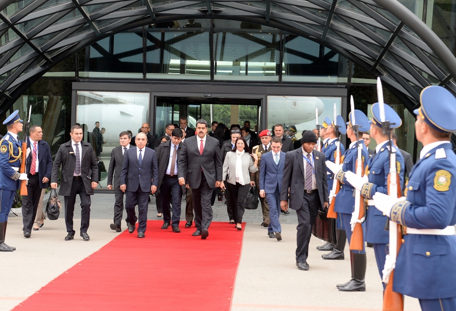 Venezuelan President Nicolas Maduro completes Azerbaijan visit