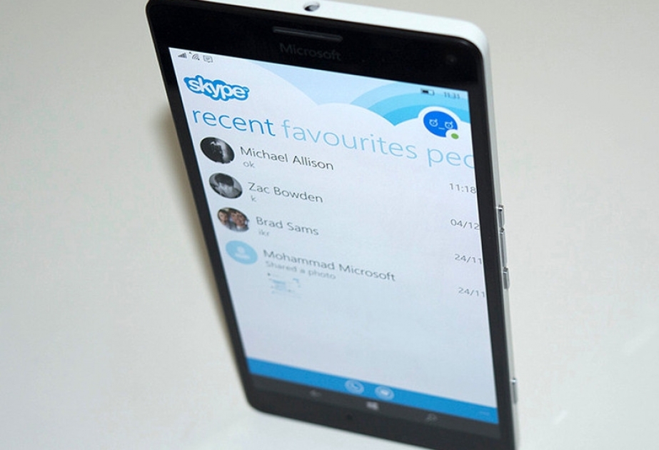 “Windows” sistemi ilə işləyən smartfonların 86 faizində “Skype”ın dəstəyi dayandırılacaq