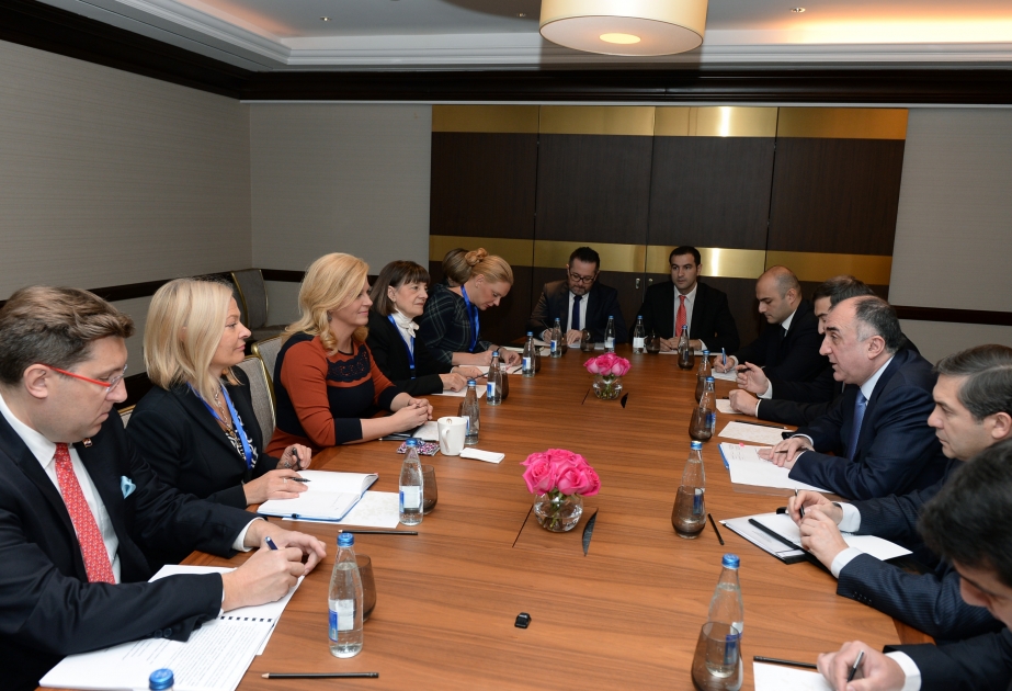 Обсуждены вопросы развития сотрудничества между Азербайджаном и Хорватией