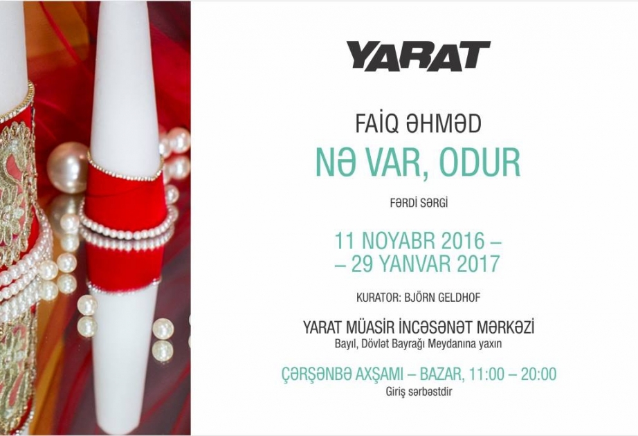 YARAT to host solo exhibition of Azerbaijani artist