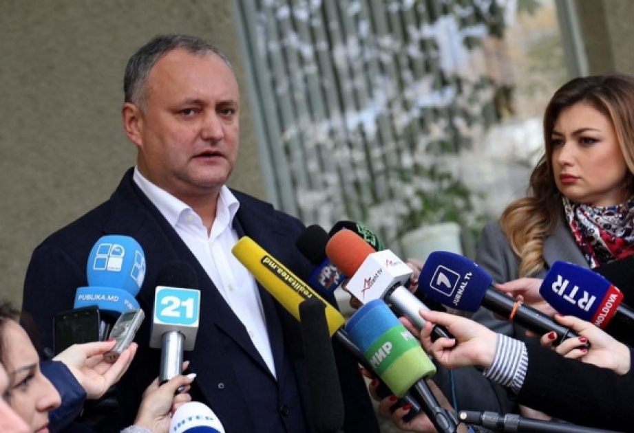 İqor Dodon Moldova prezidenti seçkilərində özünün qələbə şansları barədə danışıb