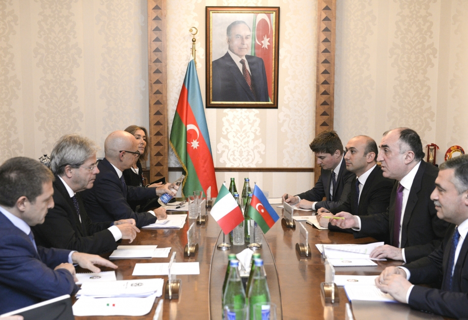 Paolo Gentiloni: Il existe un partenariat solide et fiable entre l’Azerbaïdjan et l’Italie