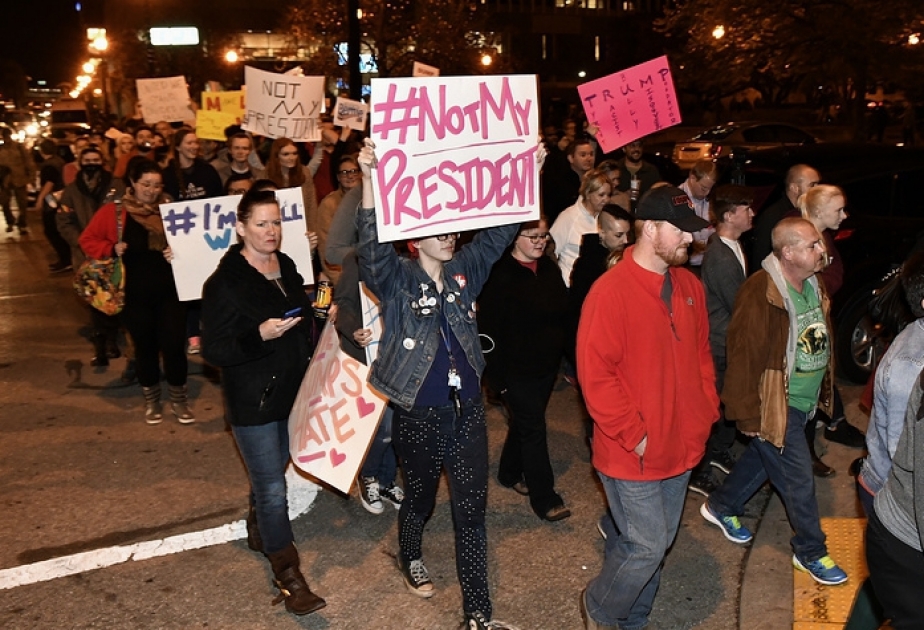 Акции протеста против избрания Трампа переросли в беспорядки