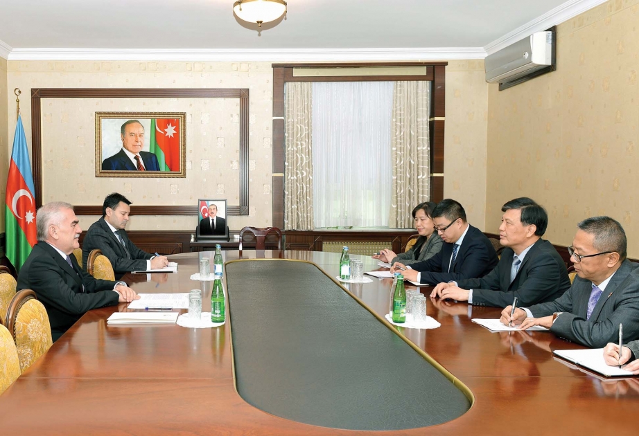 Chairman of Nakhchivan Supreme Assembly meets with Chinese ambassador