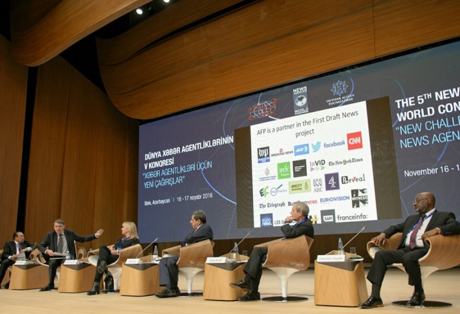 مؤتمر باكو الخامس لوكالات الانباء العالمية يواصل فعالياته بحلقات نقاش
