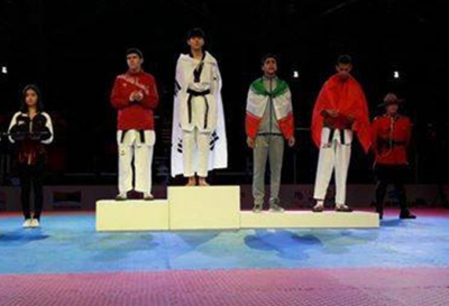 Junior Azerbaijani taekwondo fighter claims world silver in Canada