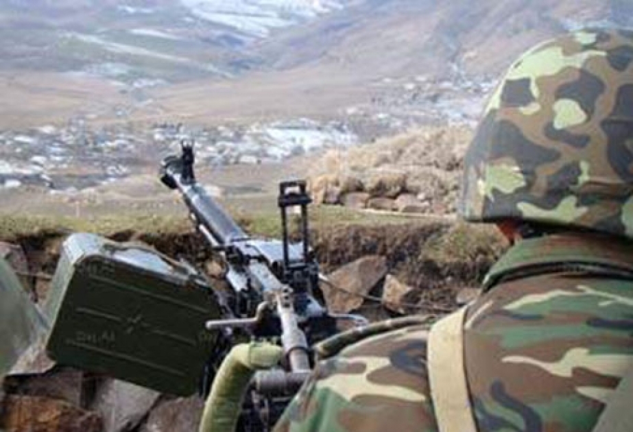 Armenian armed units violated ceasefire with Azerbaijan 15 times throughout the day