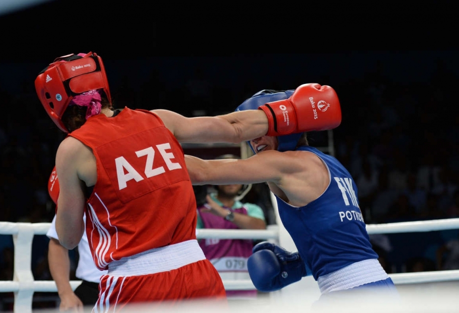 Two Azerbaijani female boxers qualify for final of European Championships