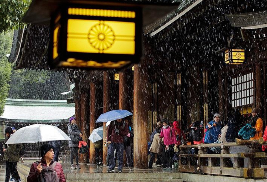 Tokyo hit by first November snow in 54 years