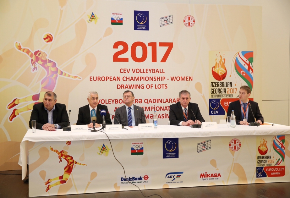 Azərbaycan və Gürcüstan postsovet məkanında ilk dəfə voleybol üzrə Avropa çempionatına ev sahibliyi edəcək