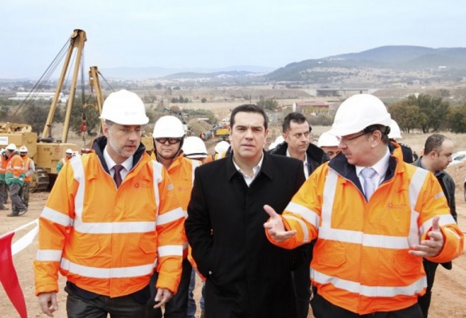 رئيس الوزراء اليوناني يتفقد الاعمال في آليكساندروبوليس في إطار مشروع 