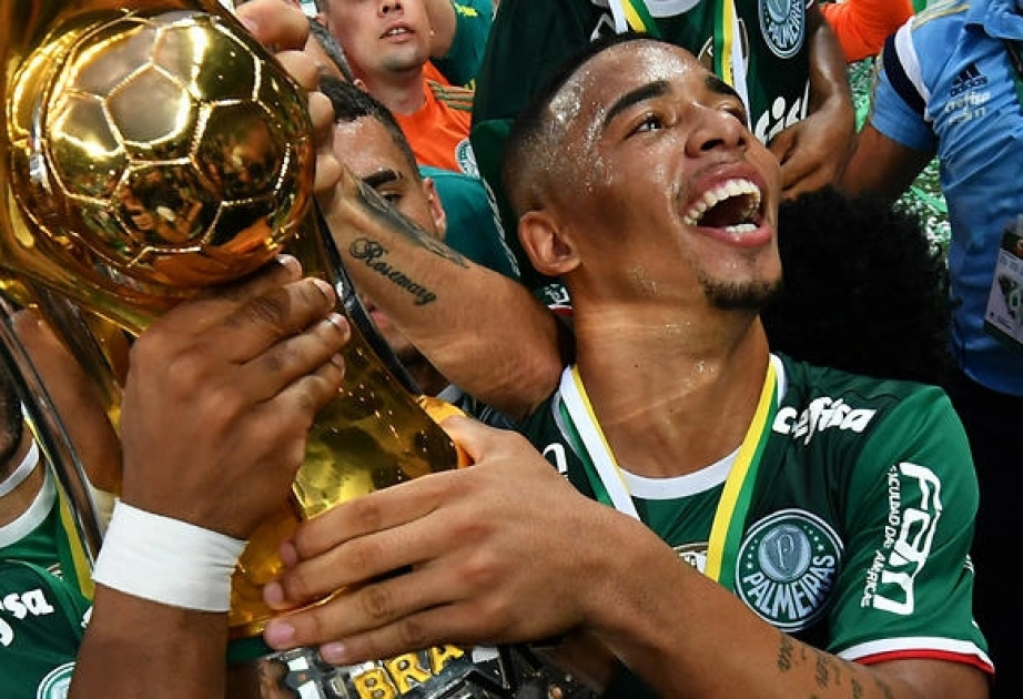 Gabriel Jesus helps Palmeiras clinch record ninth Brazilian title ahead of Manchester City move