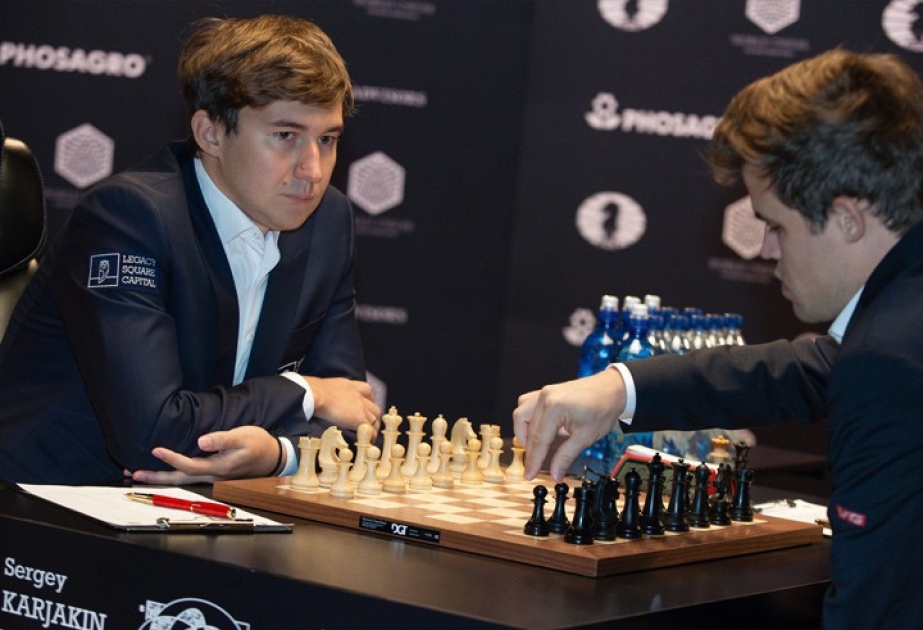 Сергей Карякин сыграет белыми в первой партии тай-брейка с Магнусом Карлсеном