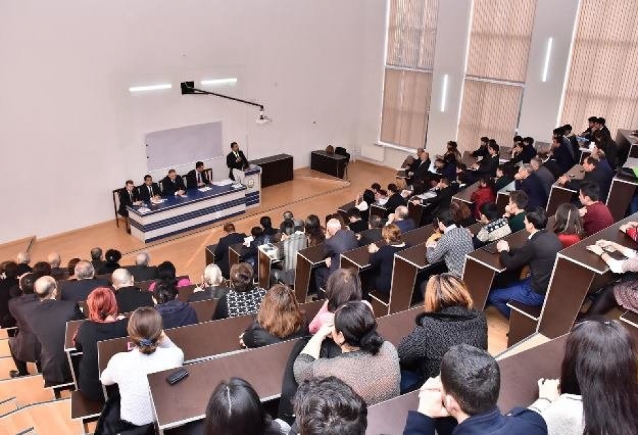 Sumqayıt Dövlət Universitetində “Dini radikalizm və terror” mövzusunda seminar keçirilib