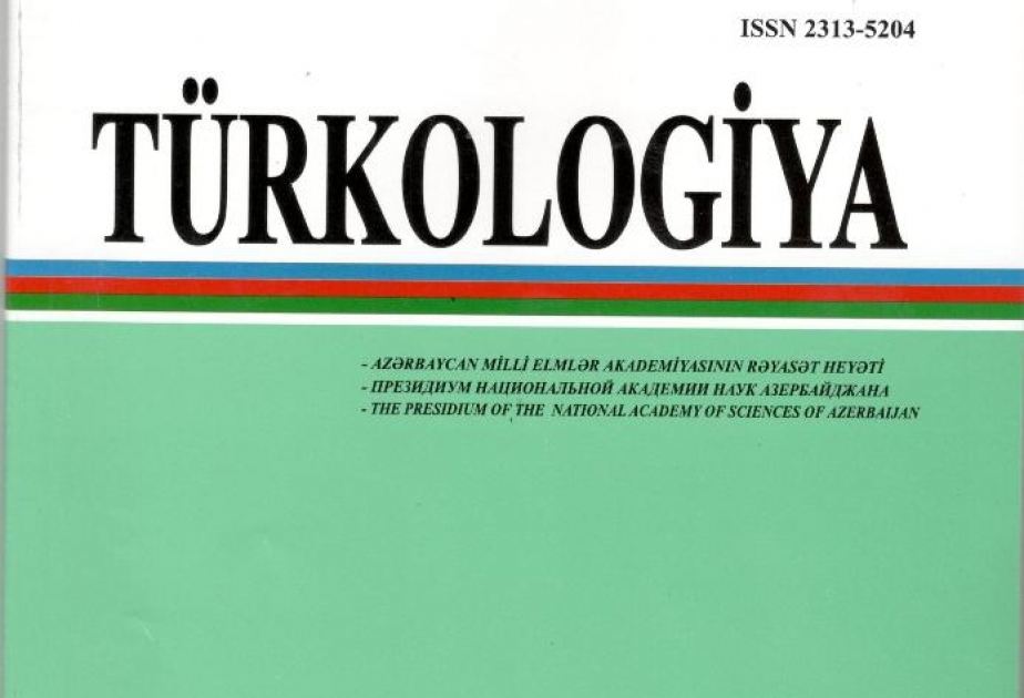 “Türkologiya” jurnalının üçüncü nömrəsi çap olunub