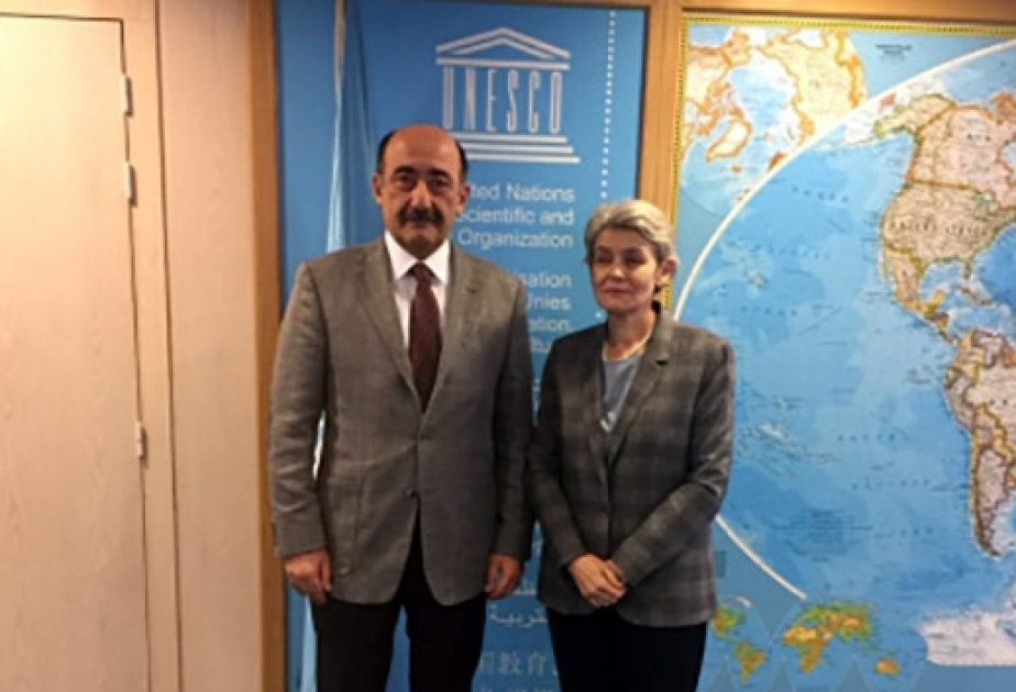 В Париже состоялся широкий обмен мнениями относительно связей Азербайджана и ЮНЕСКО