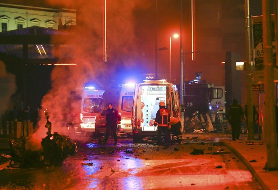Türkiyənin daxili işlər naziri İstanbuldakı partlayışların terror aktı olduğunu bildirib [YENİLƏNİB] VİDEO