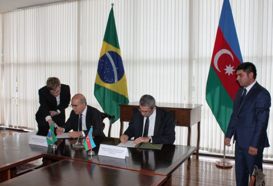 Azerbaijan, Brazil sign MoU on trade and investment cooperation