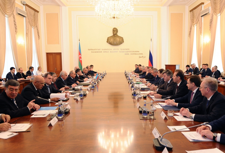 В Баку состоялось заседание Межправительственной комиссии по экономическому сотрудничеству между Азербайджаном и Россией