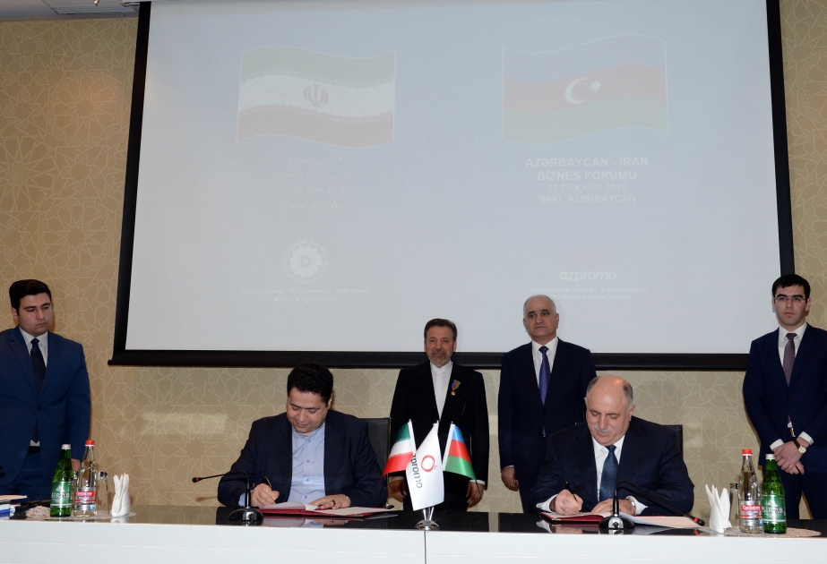 Azerbaijan, Iran sign MoU on mutual cooperation