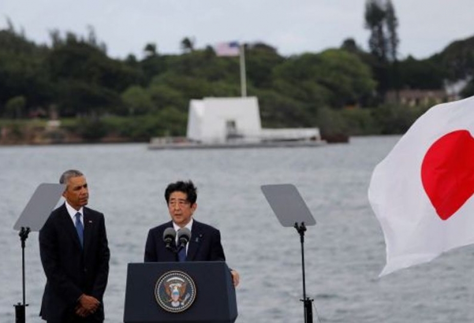 Japan`s Abe offers condolences, hails reconciliation at Pearl Harbor
