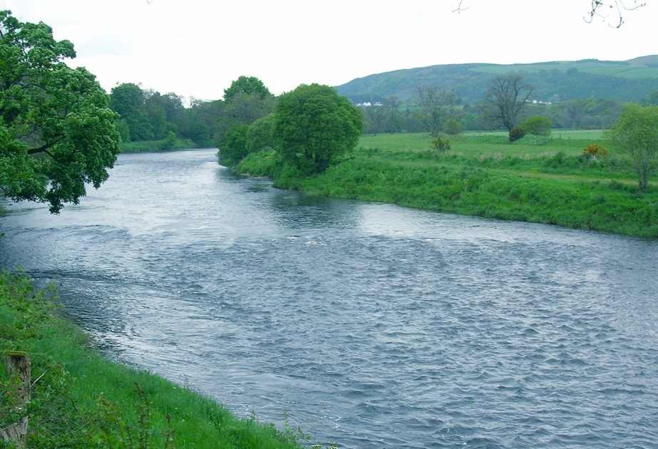 В нижнем течении реки Кура наблюдается понижение уровня воды