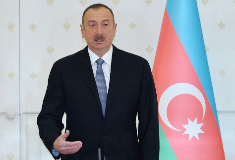 President Ilham Aliyev: Azerbaijan continued its confident development in 2016