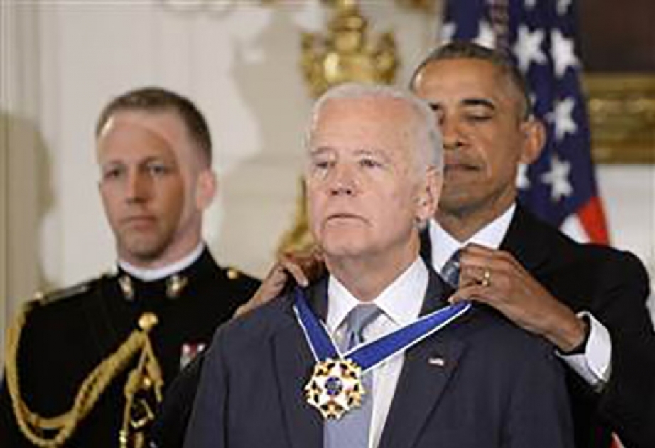 Джо Байден награжден Президентской медалью Свободы