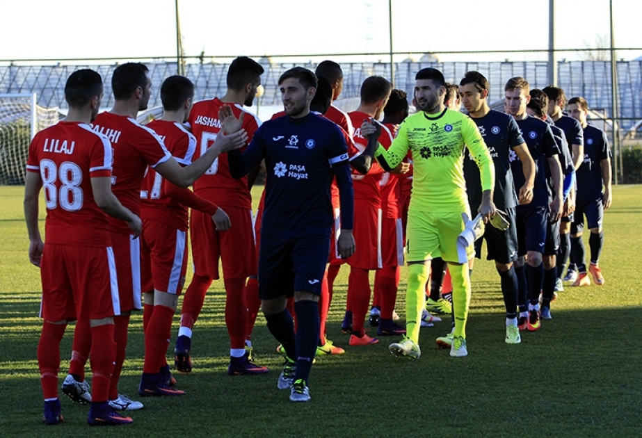 ФК « Сумгайыт» провела первый контрольный матч в Турции