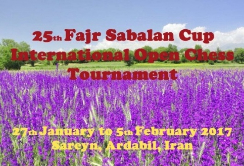 Azerbaijani chess player draws with Iranian rival at Fajr Sabalan Cup