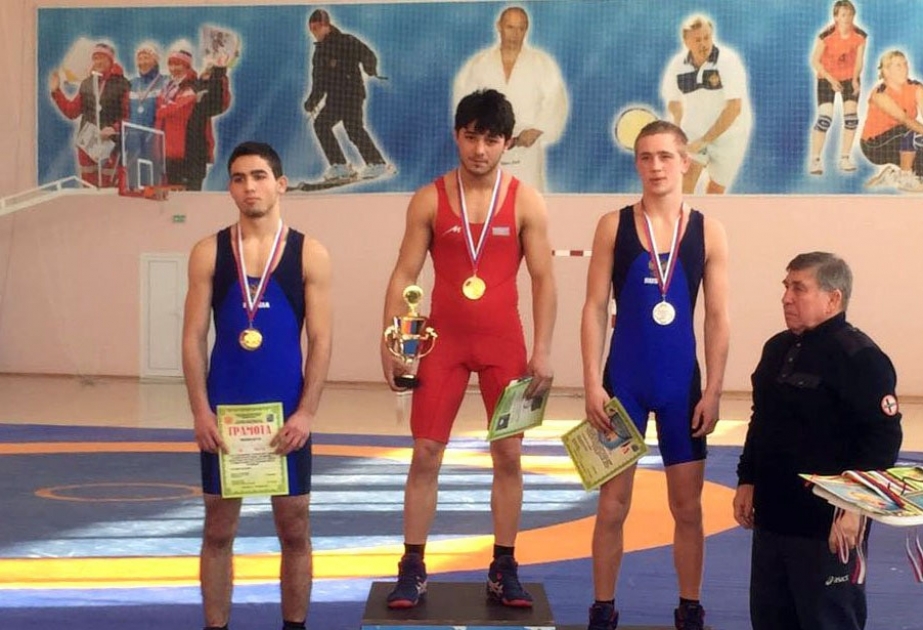 Azerbaijani wrestler wins gold at Ryazan tournament