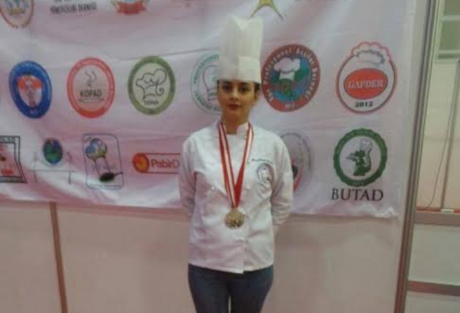 Azərbaycanın gələcək kulinarı İstanbulda qızıl medala layiq görülüb