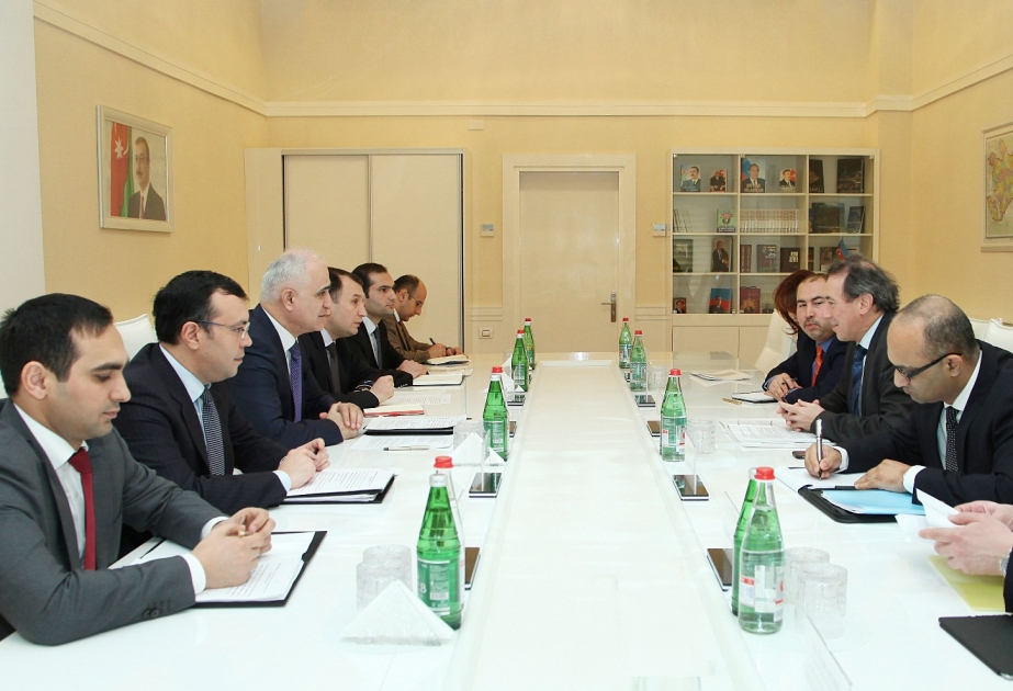 Azerbaijan`s Minister of Economy meets World Bank Vice President