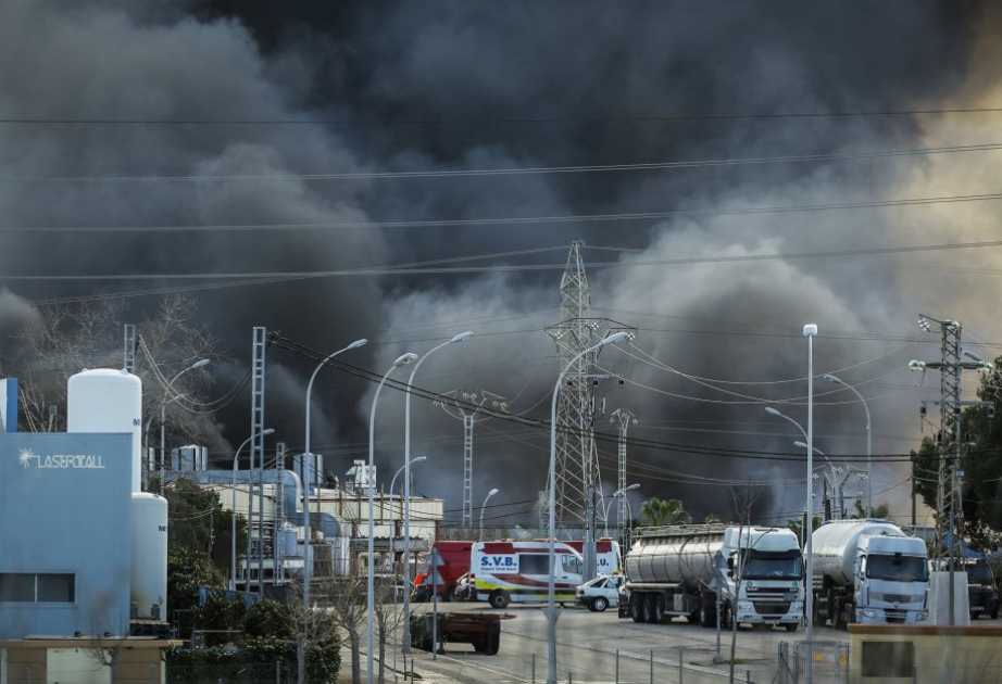 وقع الانفجار في مصنع للمواد الكيميائية في إسبانيا