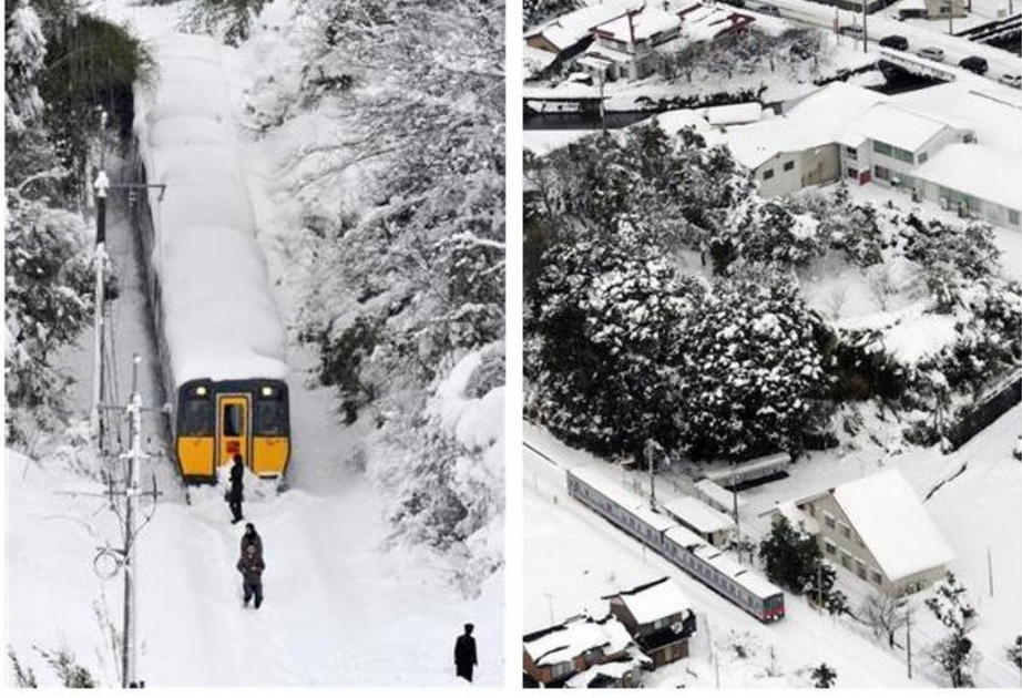 Two killed, traffic disrupted as heavy snow continues in Japan
