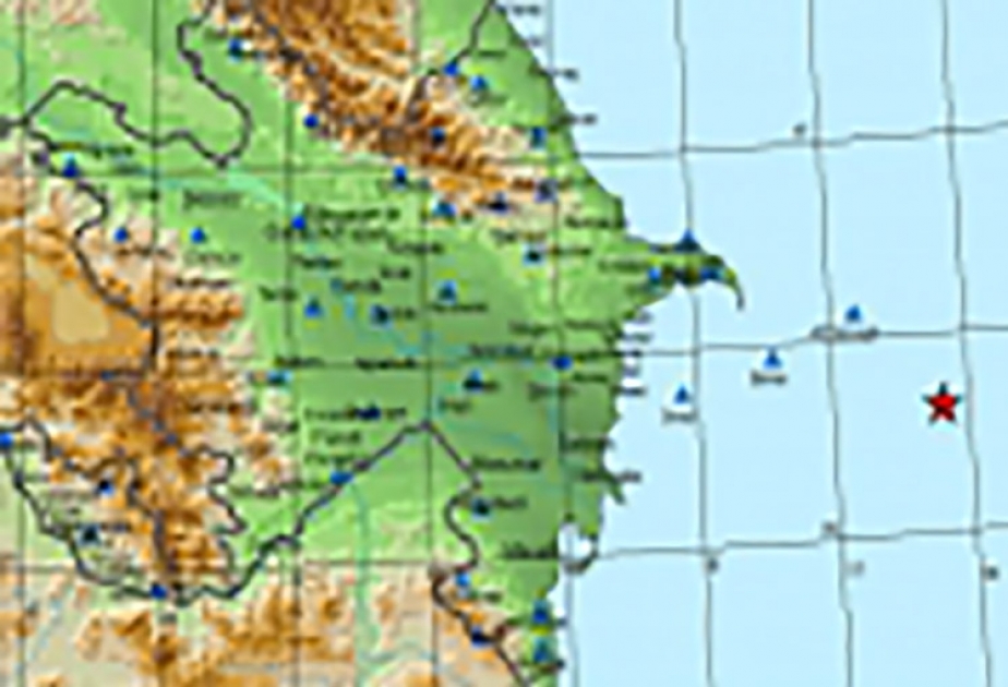 В Каспийском море произошло землетрясение