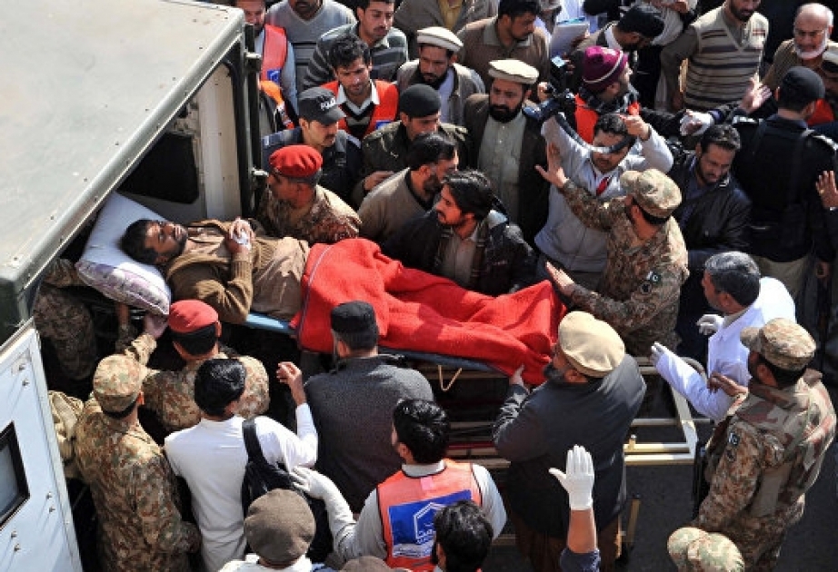 Pakistanda baş vermiş partlayış nəticəsində azı 16 nəfər ölüb YENİLƏNİB VİDEO