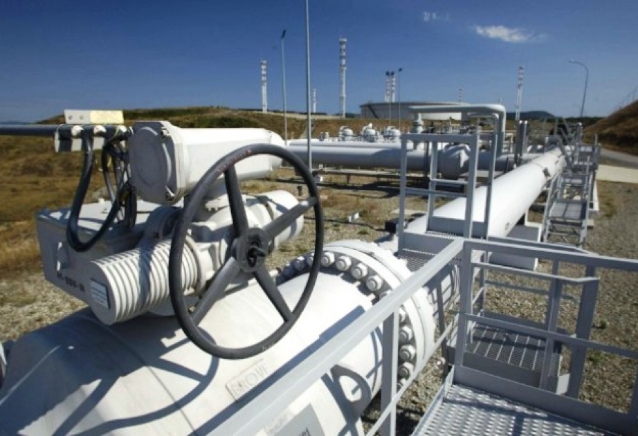 حجم الغاز المنقول عبر خطوط أذربيجان خلال يناير