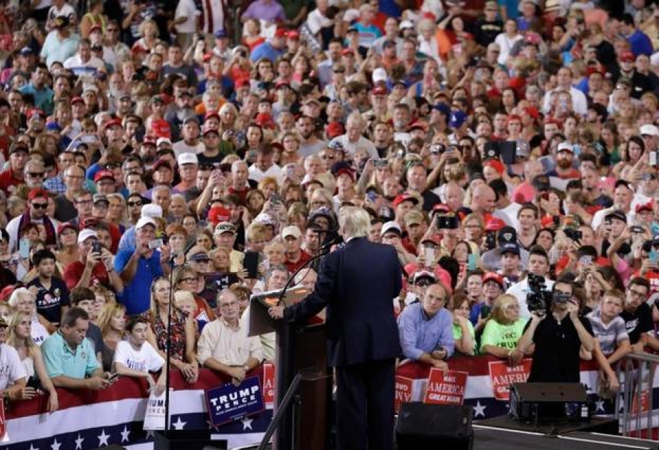Трамп выступил перед сторонниками во Флориде