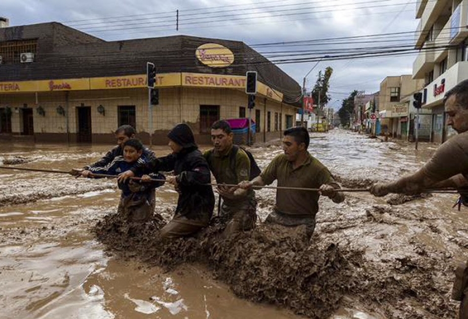 智利洪患污染河流 首都断水