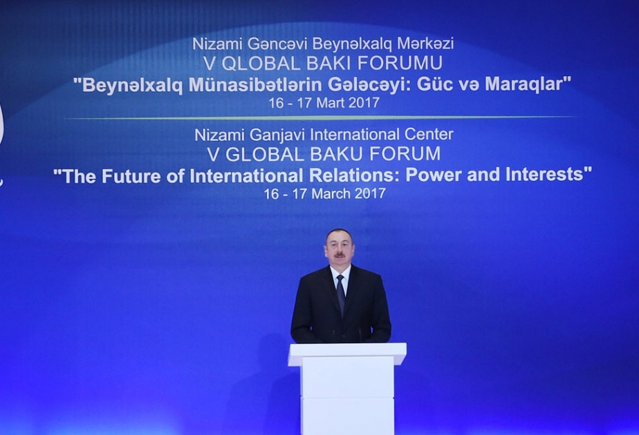 President Ilham Aliyev: Unresolved Armenia-Azerbaijan conflict possesses permanent danger to stability and peace