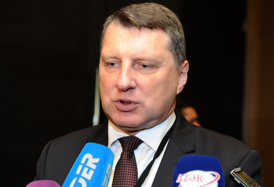 Latviya Prezidenti Raymonds Veyonis: Dağlıq Qarabağ münaqişəsi tezliklə həll olunmalıdır VİDEO