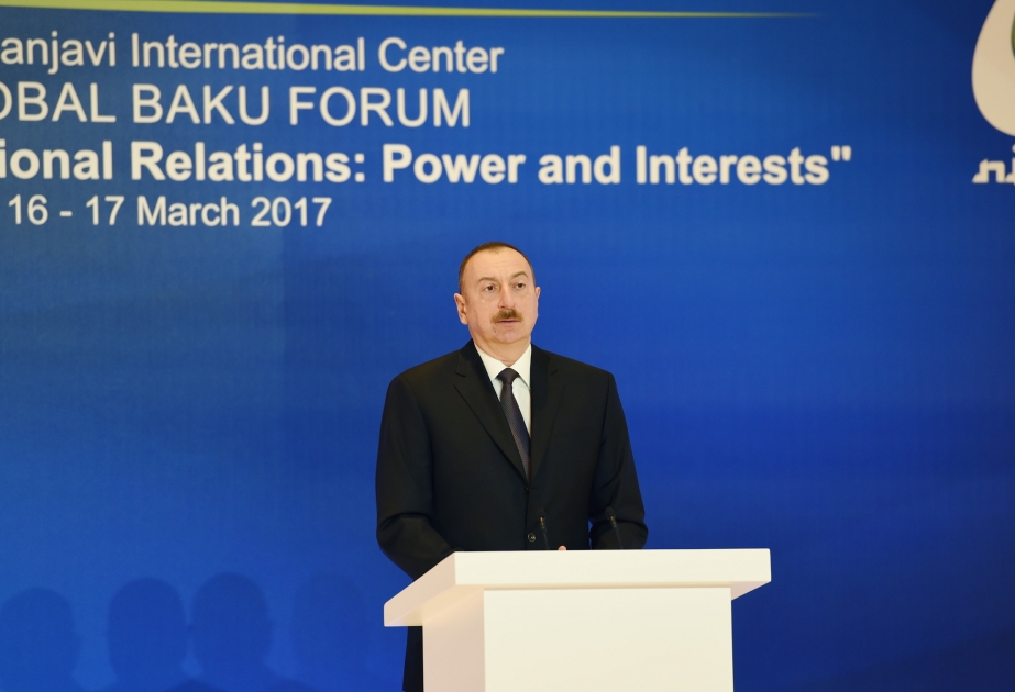 伊利哈姆·阿利耶夫总统：阿塞拜疆的倡议旨在加强稳定和安全