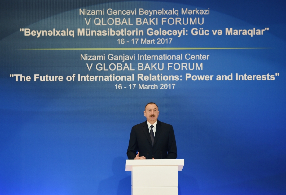 President: Azerbaijan plays the role of a bridge between civilizations and religions