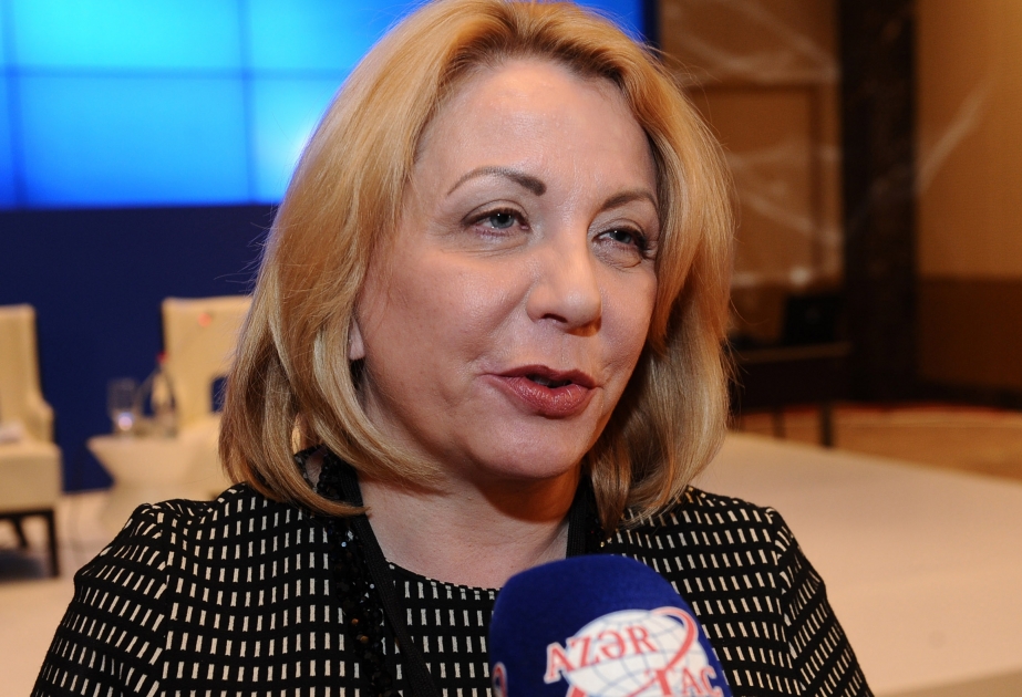 Katerina Yuşenko: “V Qlobal Forumda maraqlı müzakirələr aparılır”