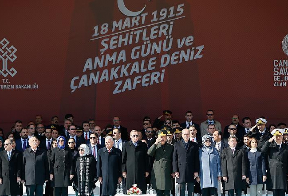 Turkey marks 102nd anniversary of Gallipoli victory