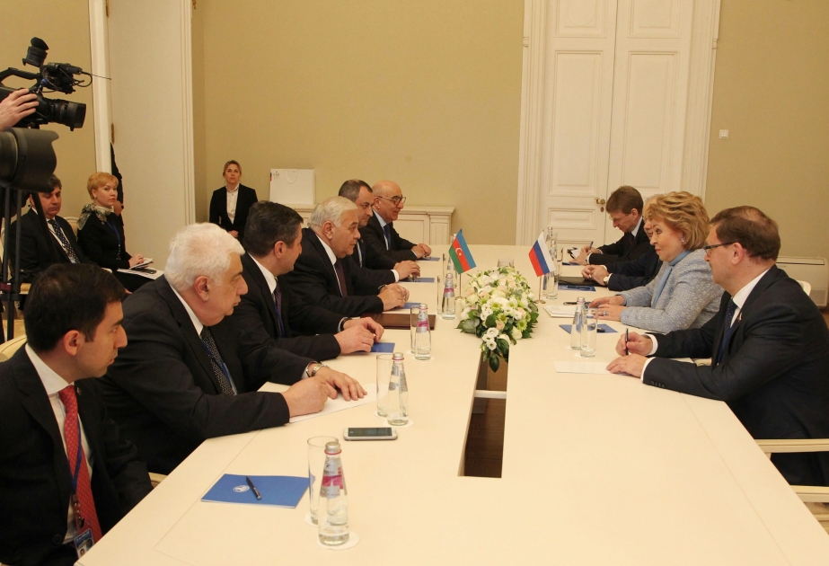 We can be proud of development of Russian-Azerbaijani relations, Valentina Matviyenko