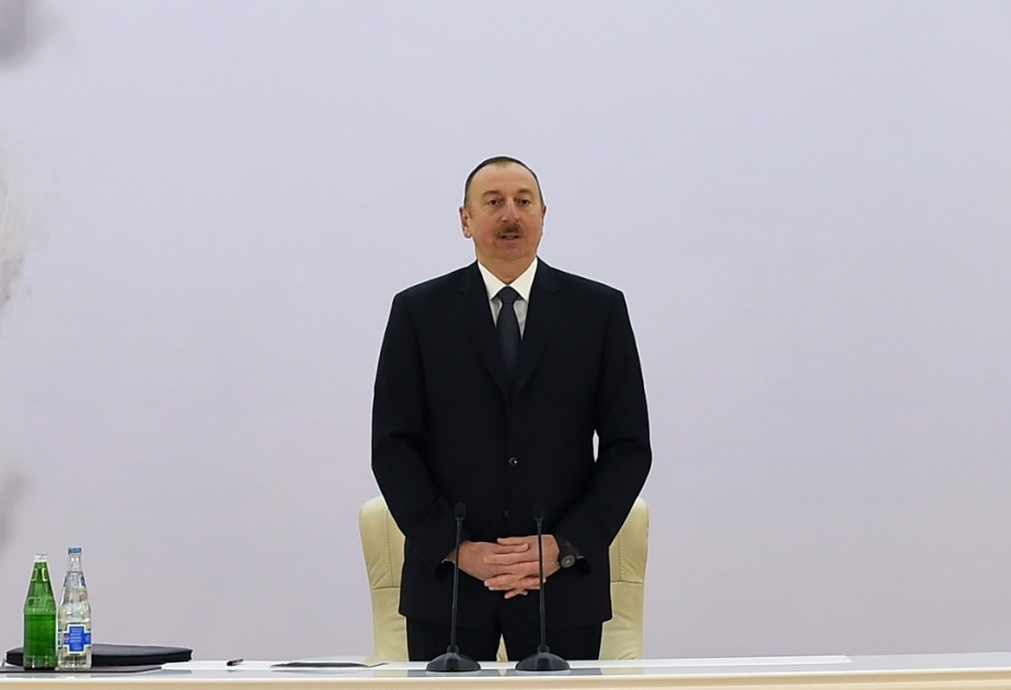 Prezident İlham Əliyev: Azərbaycan həm bölgədə, həm dünyada öz siyasəti ilə seçilir