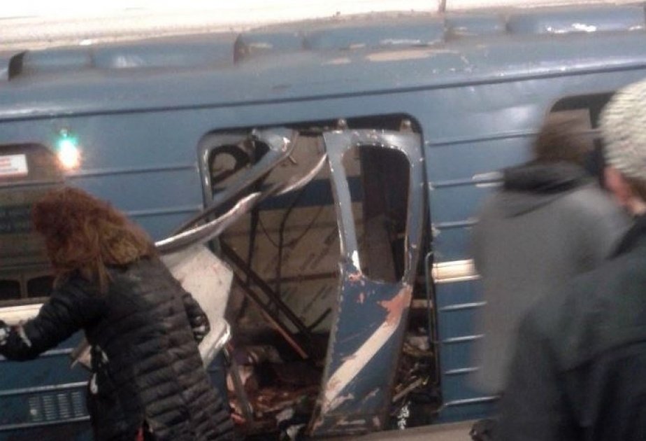 Sankt-Peterburq metrosunda partlayış nəticəsində azı 10 nəfər həlak olub