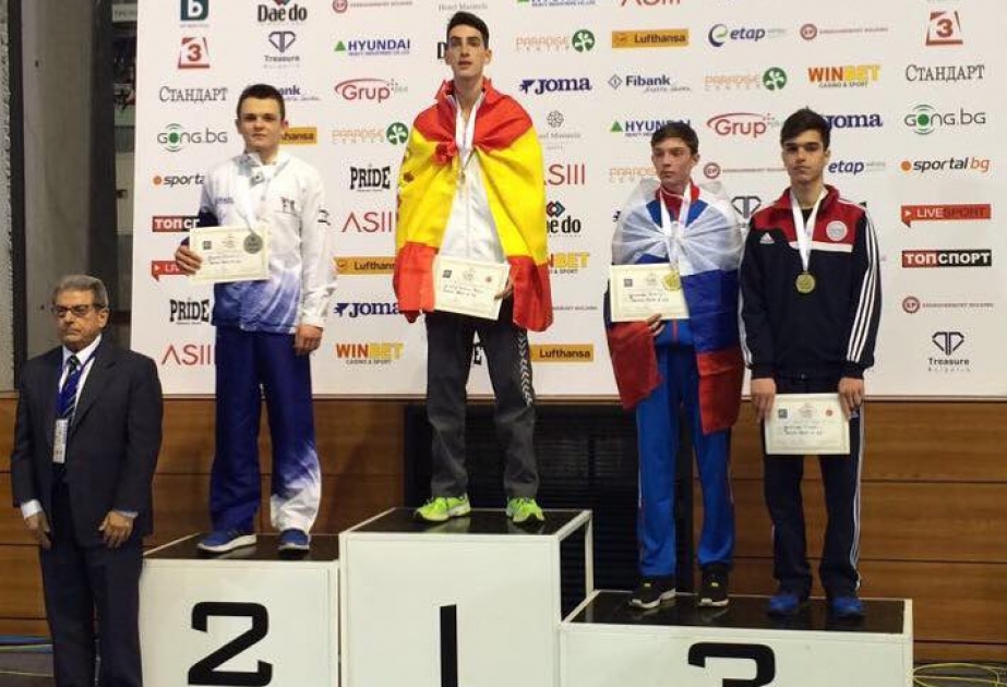 Azerbaijani U21 taekwondo fighter wins European bronze